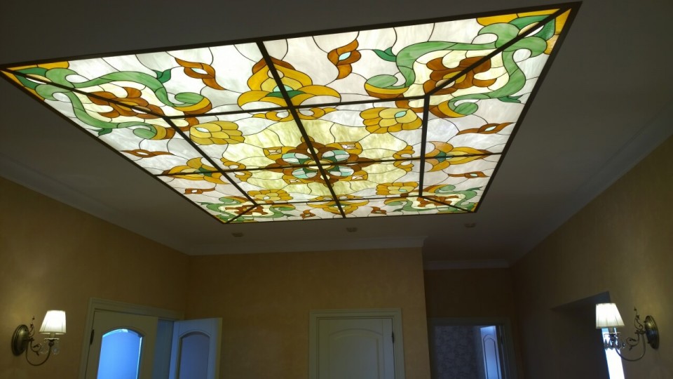 Заказать световой потолок с фотопечатью в г. Киселёвск